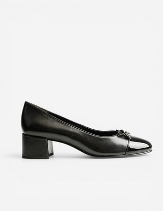 Cap Toe Pump Svart