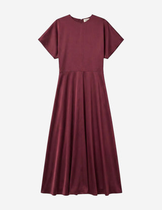 Rhonda Klänning Burgundy