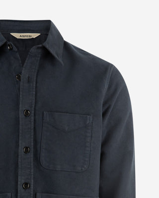 Overshirt Mollskinn Navy