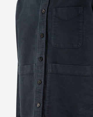 Overshirt Mollskinn Navy
