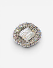 Paris Brosch Silver