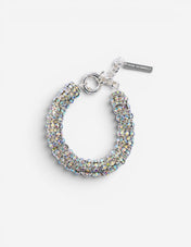 Fat Diamond Armband Silver One Size