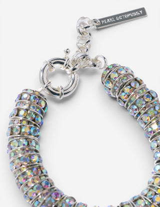 Fat Diamond Armband Silver One Size