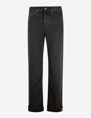 Rodolfo Jeans Selvedge Tvättad Svart