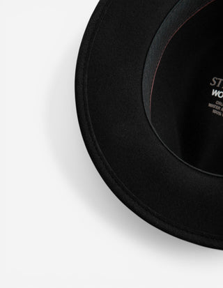 Traveller Woolfelt Hatt Ull Svart
