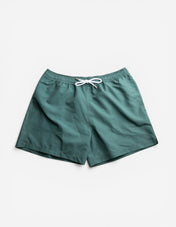 Badshorts Olivgrön