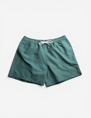 Badshorts Olivgrön