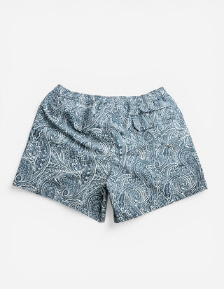 Badshorts Mönstrade Paisley Navy
