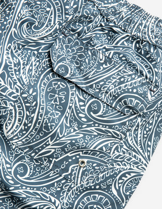 Badshorts Mönstrade Paisley Navy