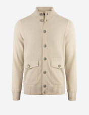 Lumberjacka Stickad Cashmere Ljusbeige