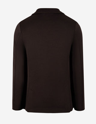 Jerseykavaj Rain Wool Brun