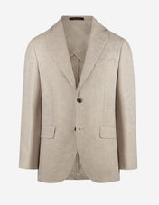 Ferry Kavaj Marzotto Linne Ljusbeige