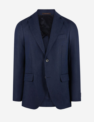 Ferry Kavaj Marzotto Linne Navy