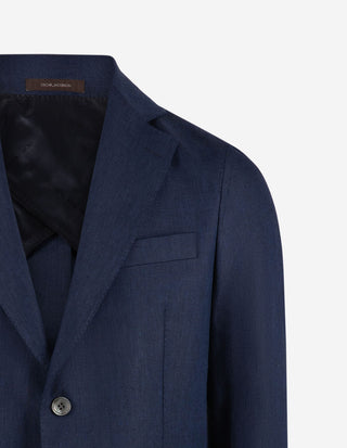 Ferry Kavaj Marzotto Linne Navy
