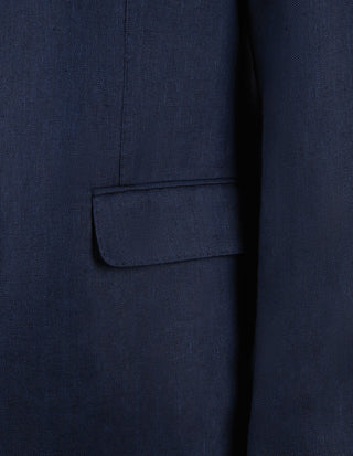 Ferry Kavaj Marzotto Linne Navy