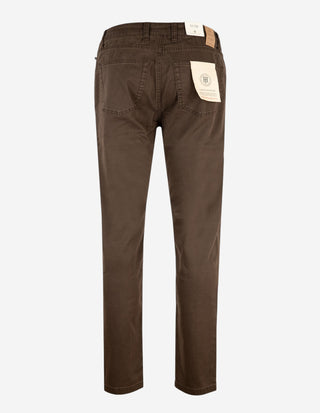 5-ficksbyxa Okado Silk Touch Mörkbrun