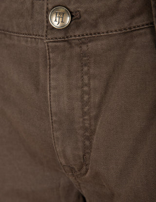 5-ficksbyxa Okado Silk Touch Mörkbrun
