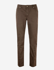 5-ficksbyxa Okado Silk Touch Mörkbrun