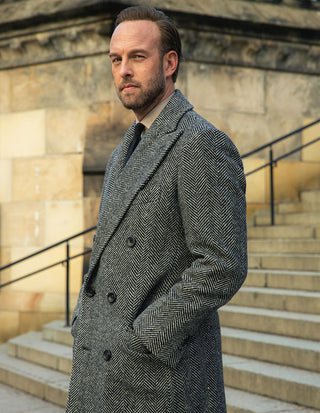 Sartorial Rock Ull Fiskben Grå