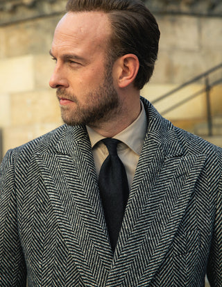 Sartorial Rock Ull Fiskben Grå
