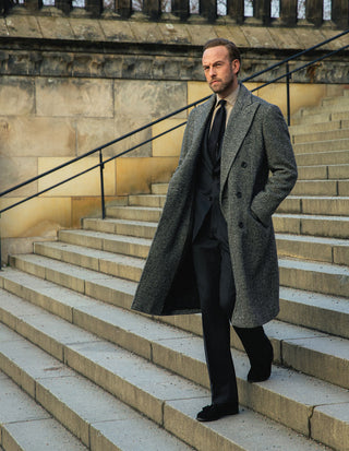 Sartorial Rock Ull Fiskben Grå