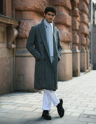 Sartorial Rock Ull Fiskben Grå