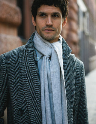 Sartorial Rock Ull Fiskben Grå