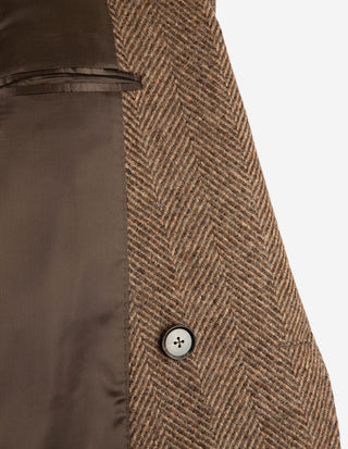Polo Coat Rock Ull Fiskben Brun