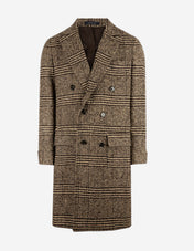 Polo Coat Rock Ull Glencheck Brun