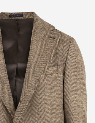 Firenze Rock Ull Fiskben Beige