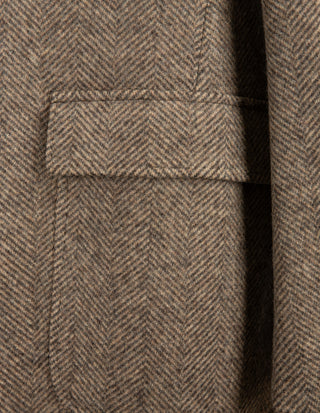 Firenze Rock Ull Fiskben Beige