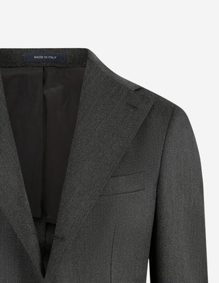 Sartorial Jacket Covert Ull Mörkgrå