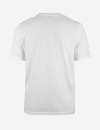 T-shirt Palm Print Vit Mönstrad