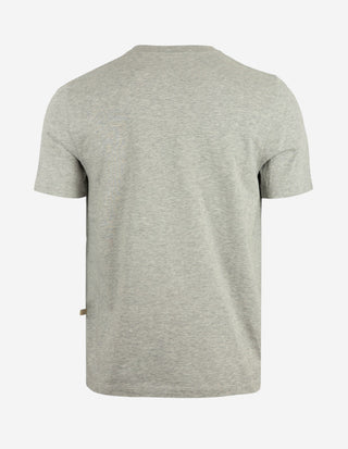 T-shirt Palm Print Grå Mönstrad