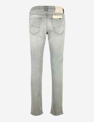 Bard Denim Stretch Ljusgrå