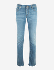 Nick Stretch Denim Klarblå