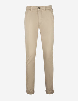 Torino Chinos Bomullsstretch Ljusbeige