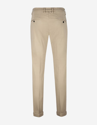 Torino Chinos Bomullsstretch Ljusbeige