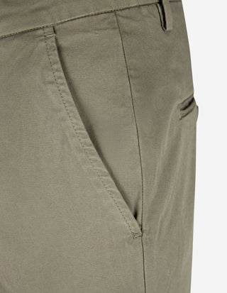Torino Chinos Bomullsstretch Militärgrön