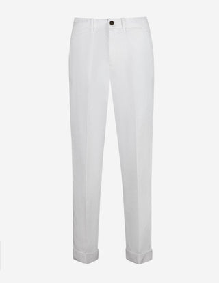 Ilpinces Relaxed Fit Chinos Bomull Vit