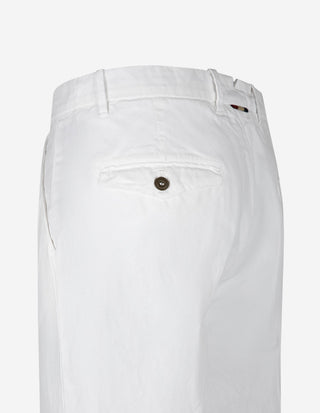 Ilpinces Relaxed Fit Chinos Bomull Vit