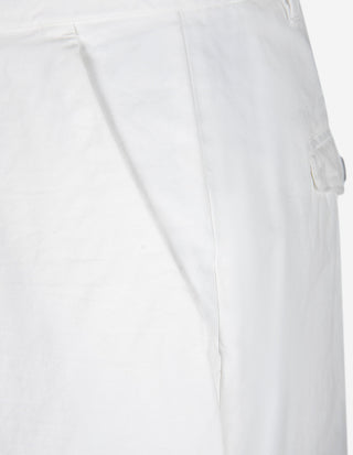 Ilpinces Relaxed Fit Chinos Bomull Vit