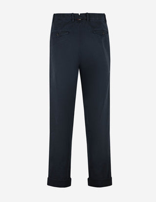 Ilpinces Relaxed Fit Chinos Navy