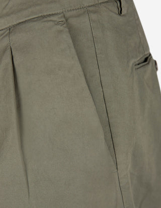 New York Shorts Bomull Grön