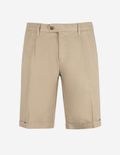 New York Shorts Bomull Beige
