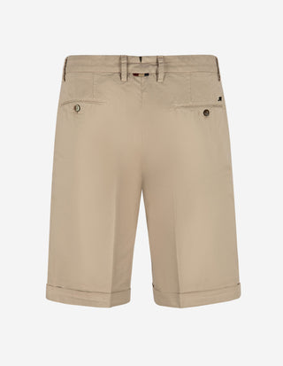 New York Shorts Bomull Beige