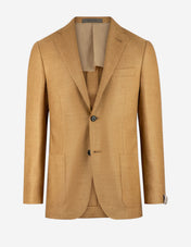 Drop7 Kavaj Soft Shantung Siden Ull Senapsgul
