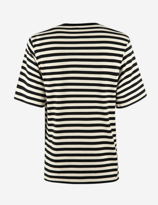 Venaco T-Shirt Benvit/Svart