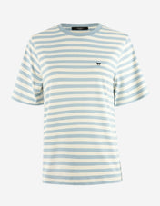 Venaco T-Shirt Benvit/Blå