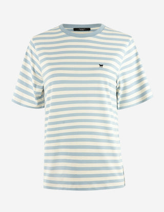 Venaco T-Shirt Benvit/Blå